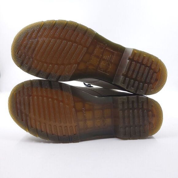 Dr Martens 1460 White Smooth Standard Fit Womens 8 Lace Up Boot Shoes 11821100 - Picture 9 of 14